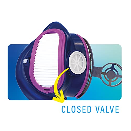 GVS ELIPSE P100 Elastomeric Half Mask Respirator with Source Control