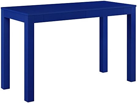 Altra Furniture Parsons Xl Desk with 2 Drawers, Navy