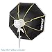 Neewer 36 inches/90 Centimeters Octagon Softbox with Bowens Mount Speedring and Bag Compatible with Studio Strobe Flash Monolight for Portrait and Product Photography