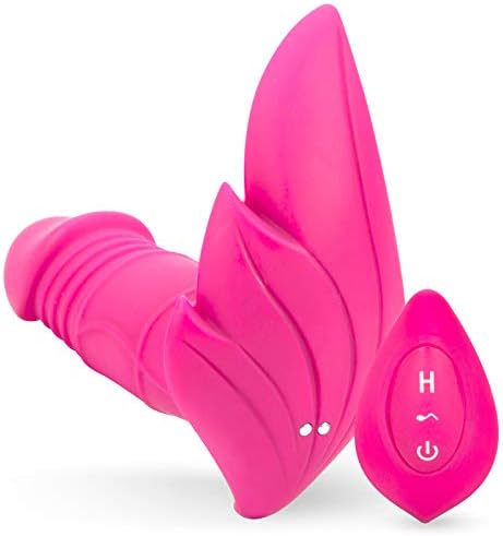 Wireless Mini Thrusting Machine with 7 Powerful Vibration Modes Female Wearable Stimulator Remote Silicone Women Solo Toy (Purple)