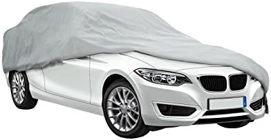 Ryzen Signature Series Car Cover - Waterproof Material and Seams w/ Soft Fleece Inner Lining and Scratchproof Grommets (Cars 226" to 240")