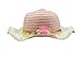 Girls Tea Party Hat Assortment - 4 Children Sun Hats - Assorted Colors