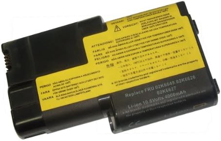 LENOVO IBM ThinkPad T20 I0020 Li-on Battery Replacement 10.8v 4400mAh 6-cell NEW 100% OEM COMPATIBLE - BULK HASSLE FREE PACKAGING