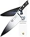 Dalstrong Chef Knife - 6 inch - Gladiator Series Elite - Forged High Carbon German Steel - Razor Sharp Kitchen Knife Gift - Full Tang - Black G10 Handle - Sheath Included - NSF Certified