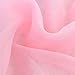 KEQIAOSUOCAI Pink Sheer Window Scarf Valance Sheer Fabric for Draping Curtain Toppers for Wedding Party Girls Room Bed Canopy Scarves 52 Inches Wide by 216 Inches Long Pink