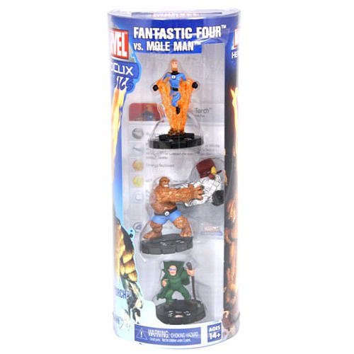 Hero Clix Marvel Fantastic Four vs. Mole Man Battle Pack