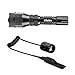 Ulako Green Light Tactical Flashlight 250 Yards Range with Scope Sight Mount for Coyote Hog Pig Varmint Predator Hunting