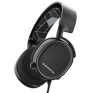 【国内正規品】密閉型 ゲーミングヘッドセット SteelSeries Arctis 3 Black 61433