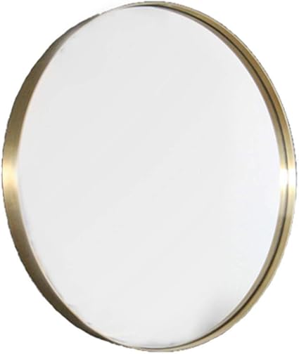 Amazon.de: Moderner runder Wandspiegel in Gold (Durchmesser 30 bis 80