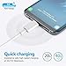USB Type C Cable, USB C Cable 5Pack (1FT 3FT 3FT 6FT 6FT) USB C to USB 2.0 Charger Cable for Galaxy S9, S9 Plus,S8, S8 Plus, LG G5 G6 V30, Google Pixel XL and More