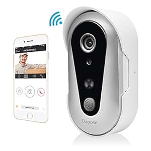 Amazon.com : Dxpow Smart Wireless Doorbell, Battery