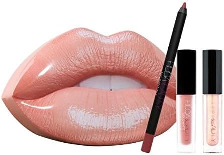 huda beauty strobe lip set