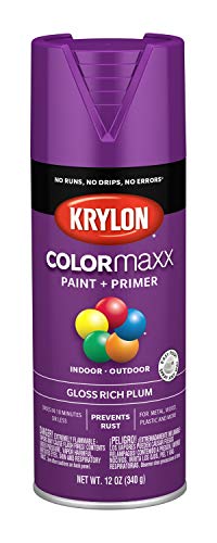 Krylon COLORmaxx Spray Paint - Rich Plum - Image 3