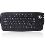 Trackball Keyboard ワイヤレス Adesso 2.4 GHz Wireless Ergonomic Trackball Keyboard - WKB-3500UB