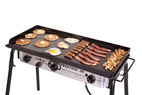 three burner griddle