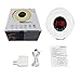 Sunrise Alarm Clock - Joyful Heart Best Wake Up Light with 7 Colors Changing, FM Radio, Touch Control, Snooze Function and Sunrise Simulator Alarm Clock for Bedside, Adults and Kids