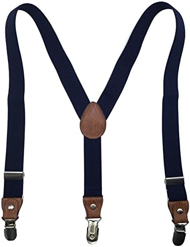 Boys Girls Children Kids Baby Elastic Adjustable 1 inch Suspenders Multi Color Braces