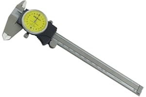 Mitutoyo 505-730 D15TX Dial Caliper, 2 mm/Rev, 0 mm-150 mm, 0.02 mm