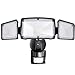 Amico 3500LM LED Security Lights, 40W Super Bright Outdoor Motion Sensor Light, 5000K, IP65 Waterproof, 3 Adjustable Heads & ETL Certified Motion Activated Flood Light for Entryways, Yard