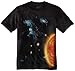 The Mountain Solar System Child T-Shirt, Black, Small