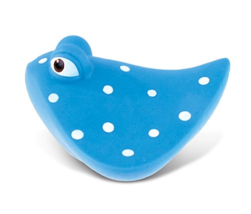 Puzzled Manta Ray Rubber Squirter Bath Buddy Bath Toy - Ocean  Sea Life Collection - 3 INCH - Affordable Gift For Your Little One - Item #2774