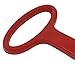 Job Site Long Handle Shoe Horn Plastic Red 24 Inch