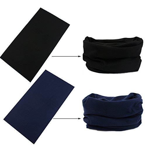 image for FAYBOX 6pcs Magic Wide Wicking Headbands For Men and Women Outdoor Hea