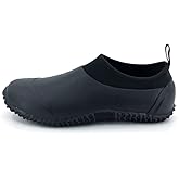 SYLPHID Men's Garden Shoes Women's Rain Shoe Waterproof Neoprene Camp Booties for Camping, Lawn Care, Gardening and Yard Work