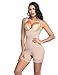 Body Shaper Waist Trainer Girdle Bodysuit Shaper Fajas Corset for Weight Loss Beige XXL