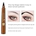 Lusucat Liquid Eyebrow Pen Waterproof Microblading Eyebrow Pencil with a Micro-Fork Tip Applicator Creates Natural Looking Brows Effortlessly