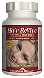 Ridgecrest Herbals Hair Revive Natural Defense - 120 Capsules, 2 pack (image may vary)