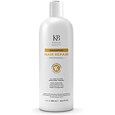 Kashia Beauty Keratin Hair Repair Shampoo 30.4 oz – Deep Repair & Strengthening from Roots to Ends – Restores Damaged, Chemically Treated Hair – Sulfate-Free Formula for All Hair Types