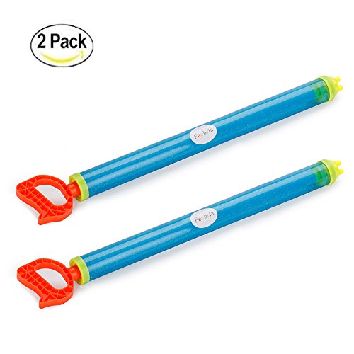 Feebria Water Launcher Gun With Long Sizeï¼ŒGatling Design For Pool,Backyard,Beach,Boat (Blue)