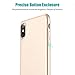 iPhone X/XS Case, Vivafree [Minimalist Series] Premium TPU Slim Fit Matte Full Protection Shock Proof Cover Case [Supports Wireless Charging] for Apple iPhone X/XS - Champagne Gold