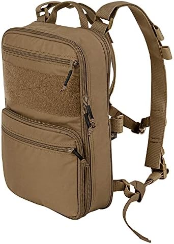 KRYDEX Sac à Dos Tactique Modulaire Pour Gilet JPC2.0 CPC AVS – Panneau Arrière Zippé Et Molle