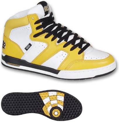 purple and white high top vans