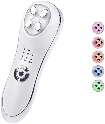 5-in-1 LED Photon Beauty Instrument EMS Skin Rejuvenation Therapy Anti-aging Anti Acne Facial Lift Electroporation Facial RF Skin Care Device