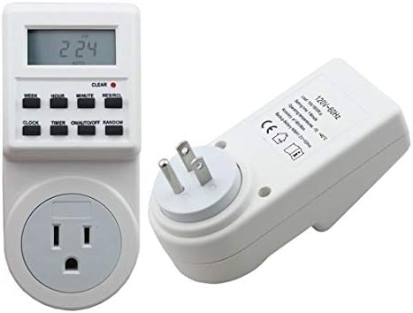 Sala-synth - 230V EU/US/UK/AU Plug Switch Socket Plug-in Programmable Timer Switch Socket with Clock Summer Time Random Function
