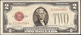 1928 G Jefferson Two Dollar Bill