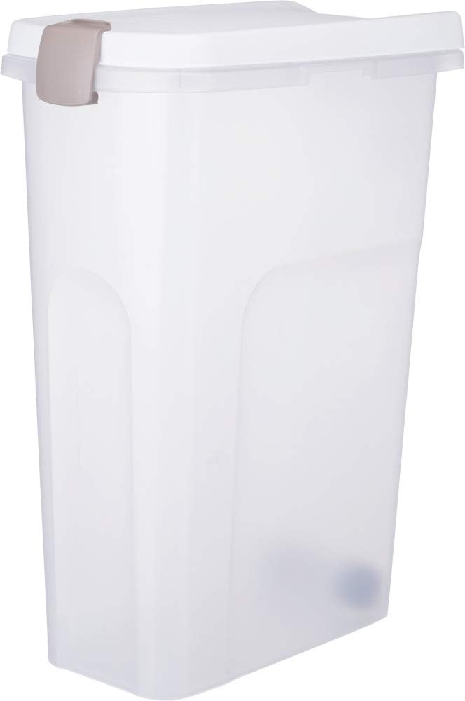 Trixie Feed Barrel, 40 Liter, Transparent, 40 litros