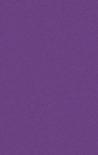 RugSquare Shag Area Rug, Contemporary Solid Color, Olefin Fiber, 60" W x 96" L, Purple