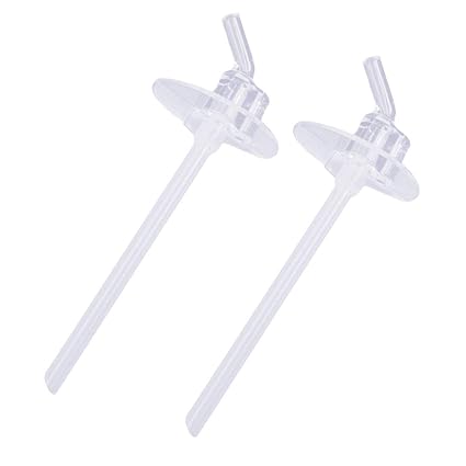 BESTONZON 4Pcs/Pack Replacement Straws Cap for Thermos F4011 Bottle Silicone Drinking Straws Cup Lid Nozzle