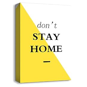 NWT Canvas Wall Art Abstract Geometric Free Life...