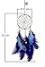 Rooh Dream Catcher ~ Blue Brass ~Handmade Hangings for Positivity (Used as Home Decor Accents, Wall Hangings, Garden, Car, Outdoor, Bedroom, Key Chain, Meditation Room, Yoga Temple, Windchime) (Blue)