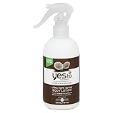 Yes To Coconut Ultra Light Spray Body Lotion, 10 Ounce TEJ