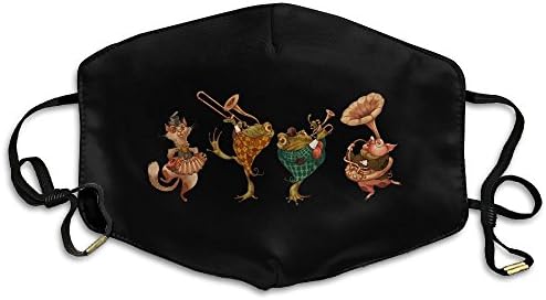 Stylish Fashion Musical Troupe Funny Animal Band Face Flu Dust-proof 100% Polyester Mask