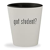 got student? - White Outer & Black Inner Ceramic