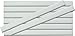GRAPHITE Hard Lead Carpenter Pencils Bulk - (72) Pieces Lumber Wooden Pencil #2 (HB) - White