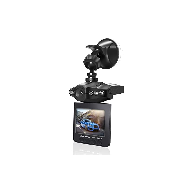 econoLED Dash Cam,Car DVR,Dashboard Camera,Car Recorder 2.5" for Cars
