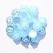 DGOL 160pcs Shinning Colorful Mushroon Shape Sewing Craft Buttons Kids Clothes Coat Button Mixed 8 Color